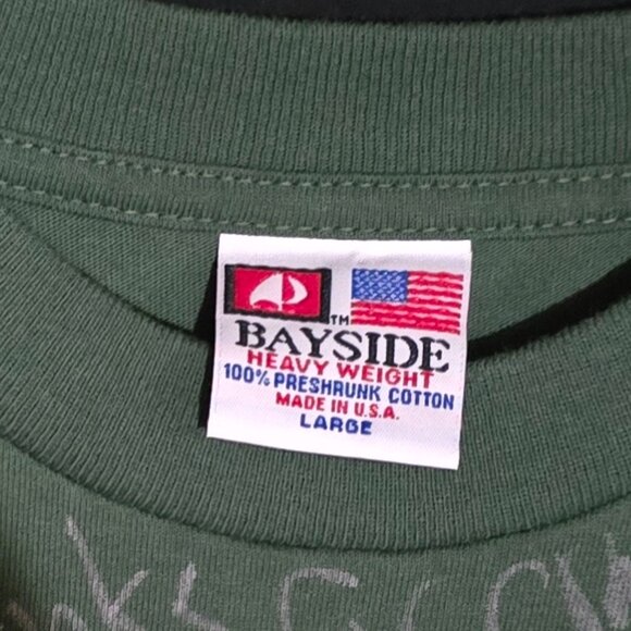 Made in USA SIGNED Dropkick Murphys Shipping Up to Boston SS Crewneck Green L* - Picture 5 of 7